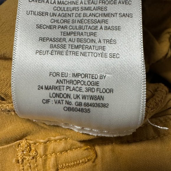 Anthropologie Hei Hei Abroad Skinny Ankle Pants, Size 30 - Picture 8 of 9
